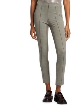 rag & bone Grays Plaid Cropped Ankle Pants
